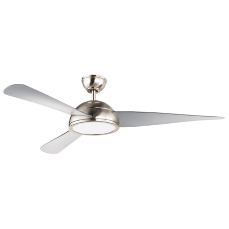 Maxim Lighting Cupola 52 Nickel LED Fan 88801SN
